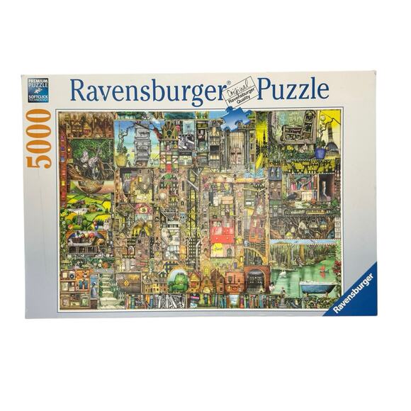 NEW Ravensburger Bizarre Town 5000 Piece Premium Softclick Jigsaw Puzzle - Picture 1 of 5